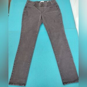 SONOMA Women's Pull-On Skinny Jegging Jeans Black Stone Size 12